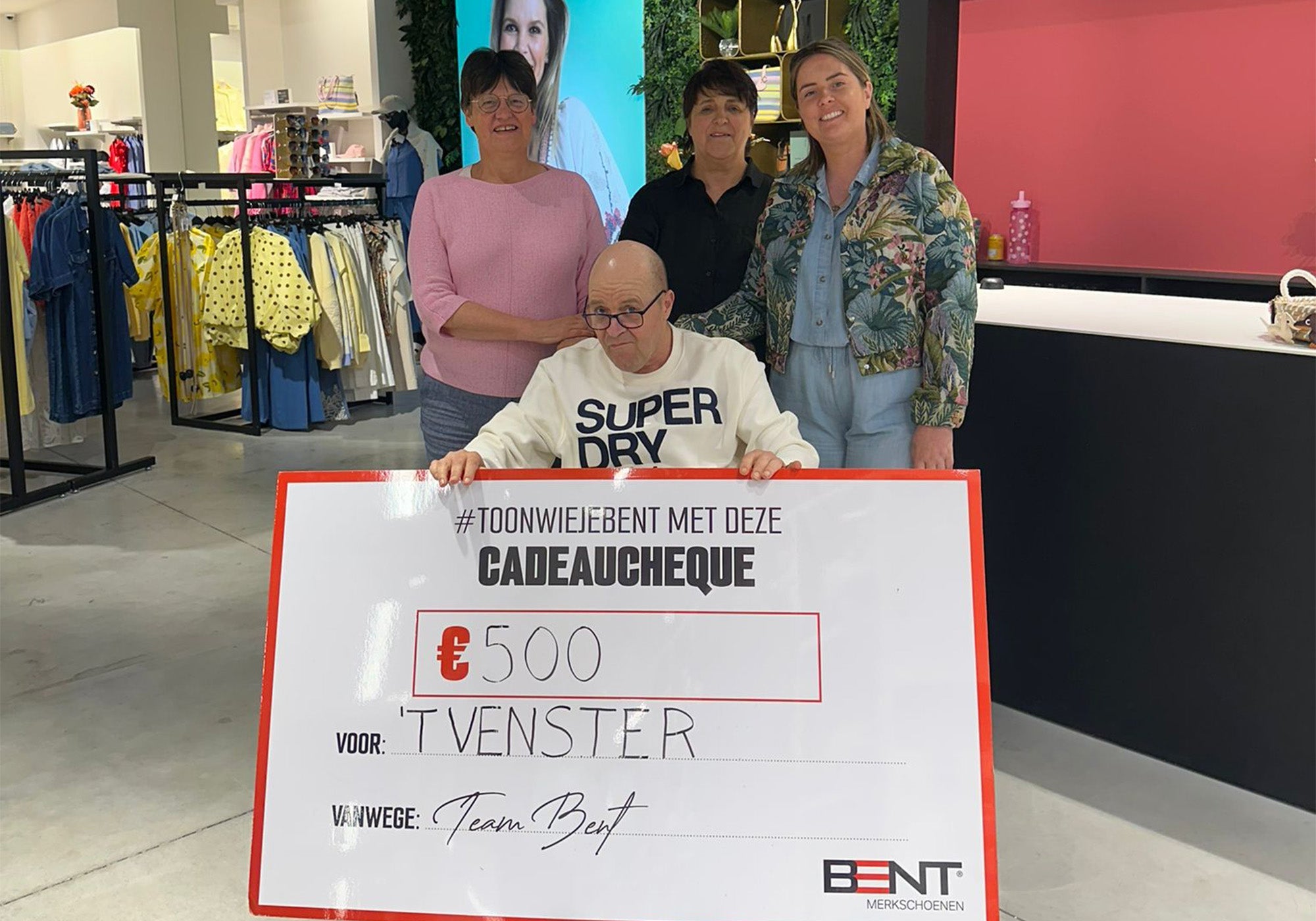 BENT steunt UNIE-K 't Venster