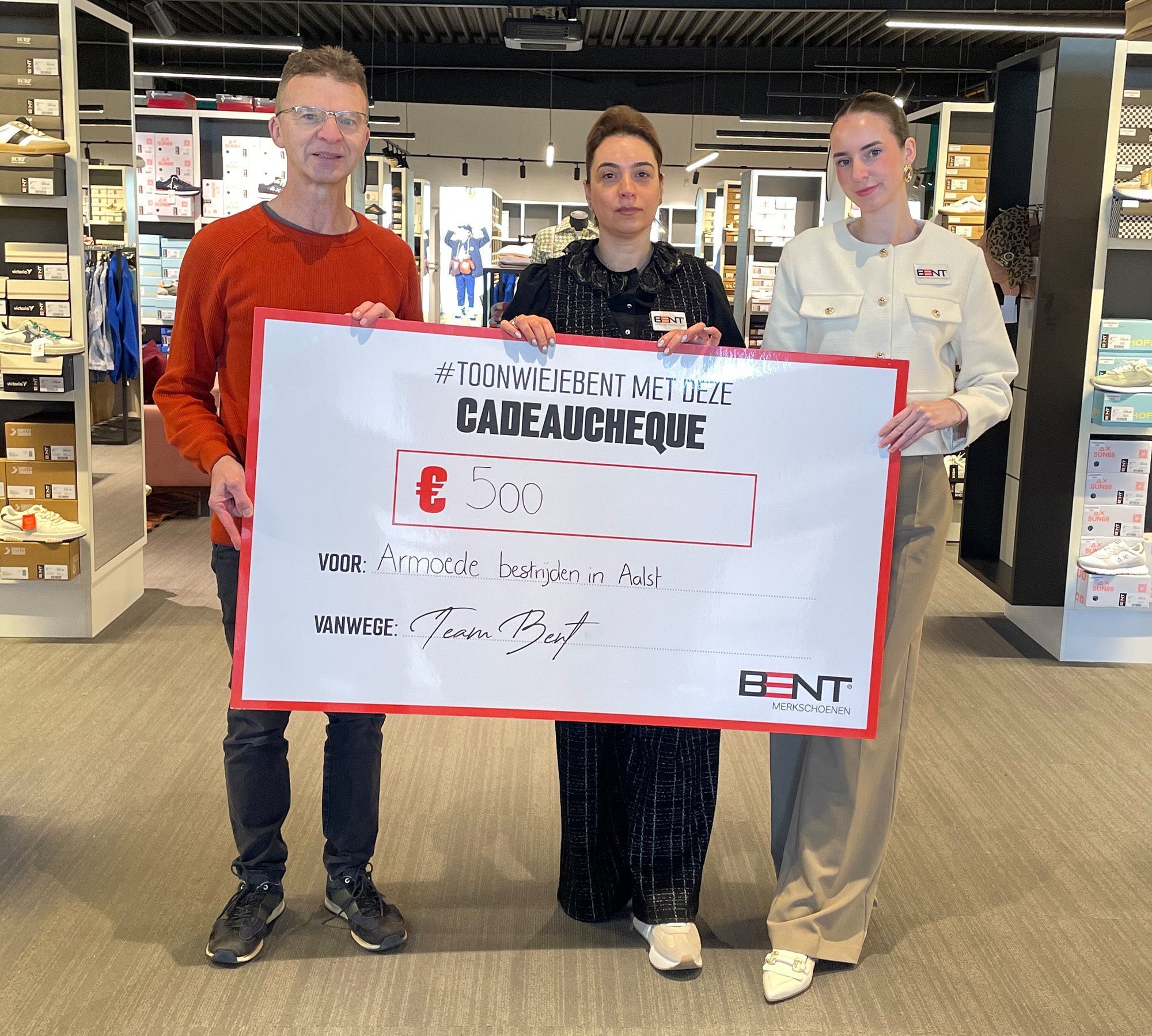 BENT steunt Armoede bestrijden in Aalst