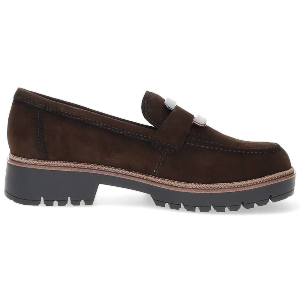 bruine mocassin