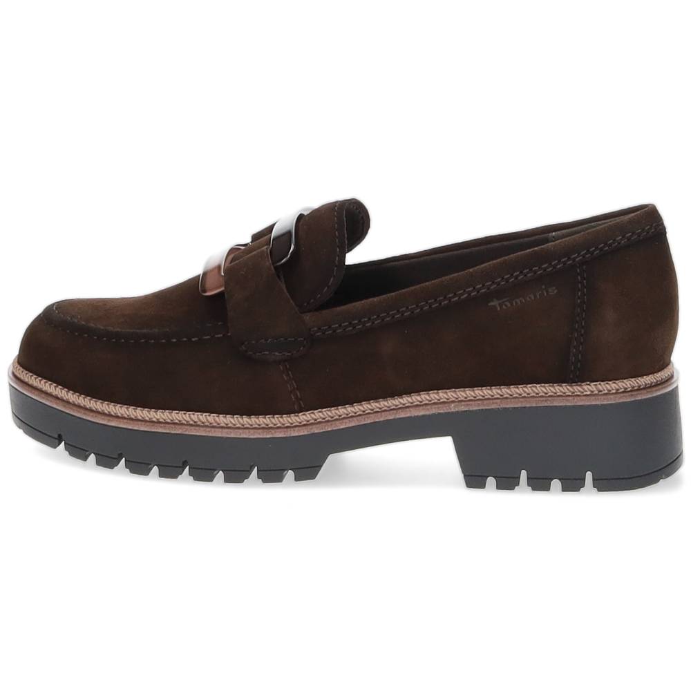bruine mocassin
