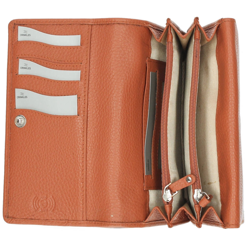 Roestbruine portefeuille