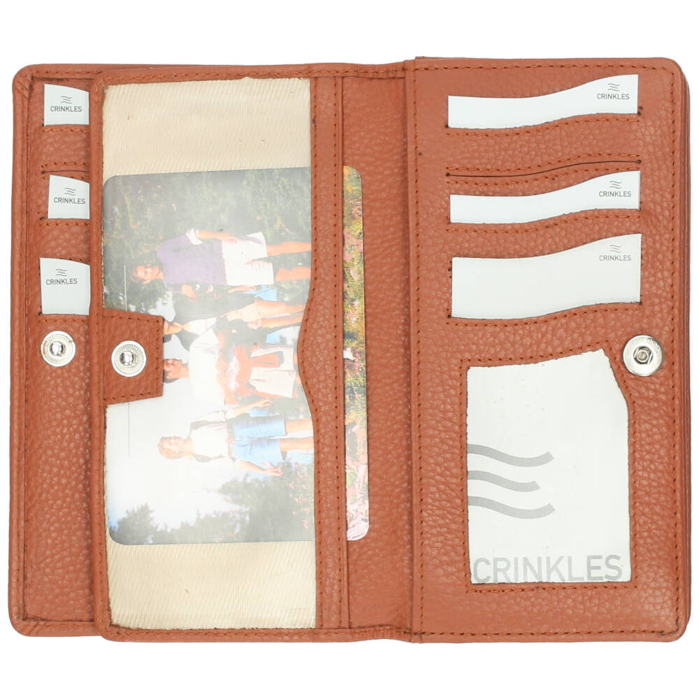 Roestbruine portefeuille