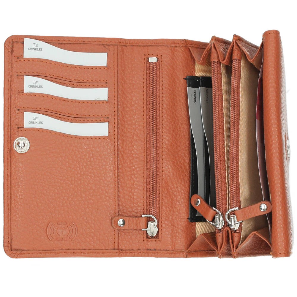 Roestbruine portefeuille