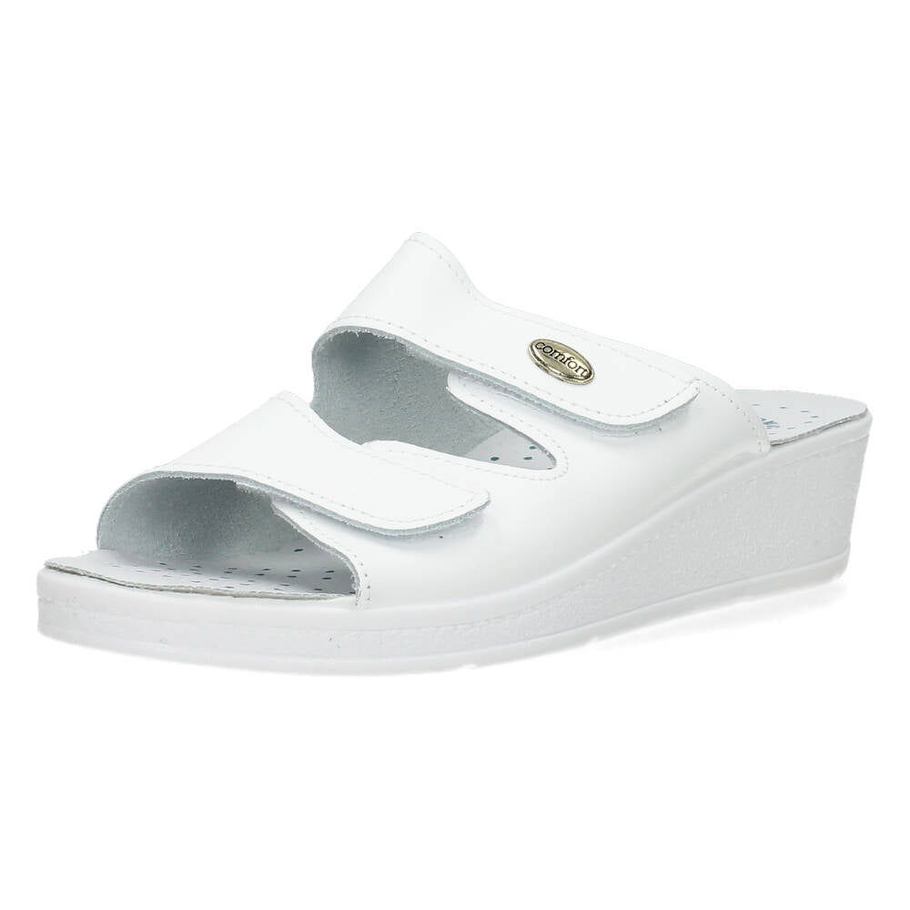 Witte slippers