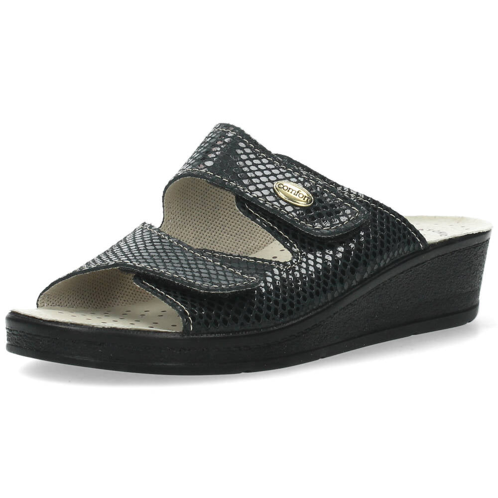 Zwarte slippers