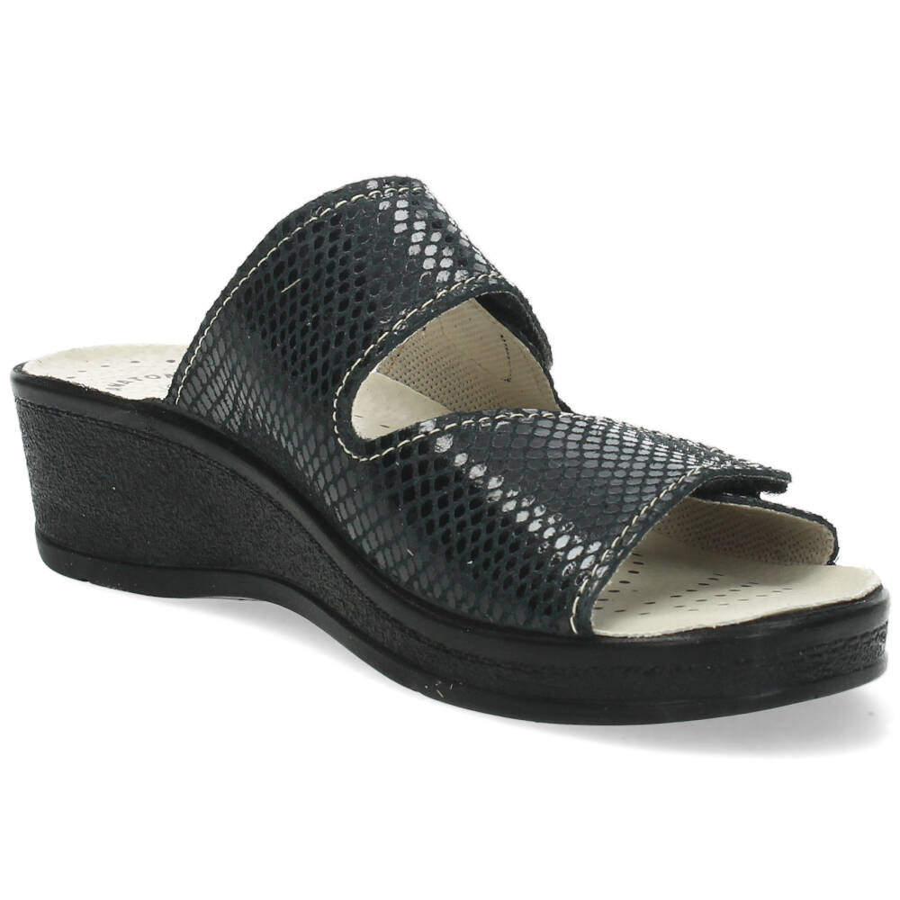 Zwarte slippers