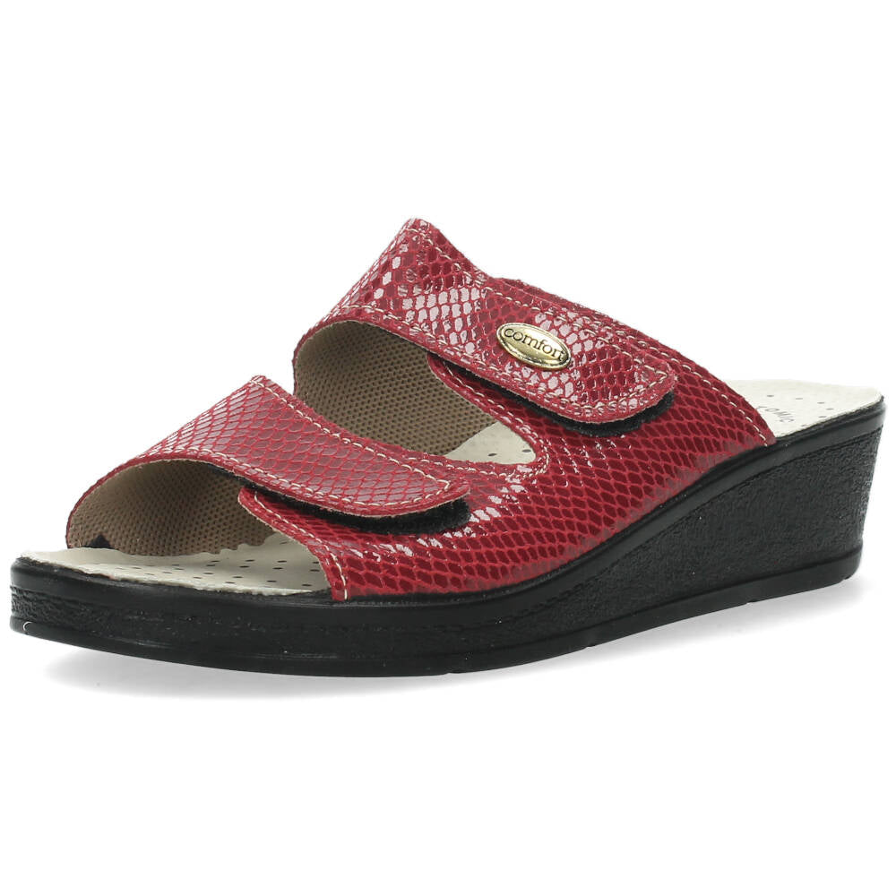 Rode slippers