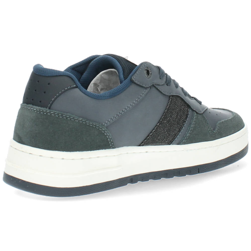 Blauwe sneakers