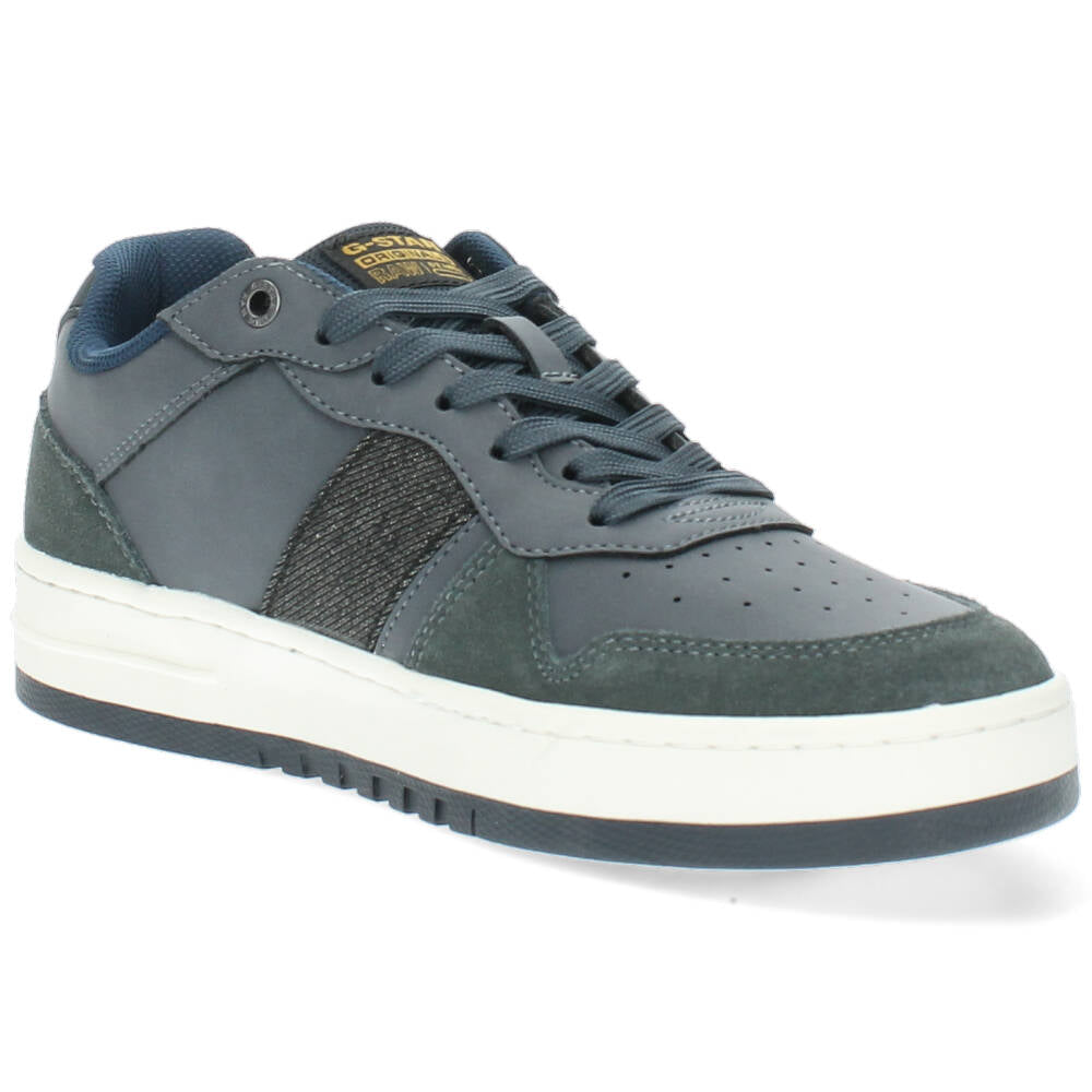Blauwe sneakers