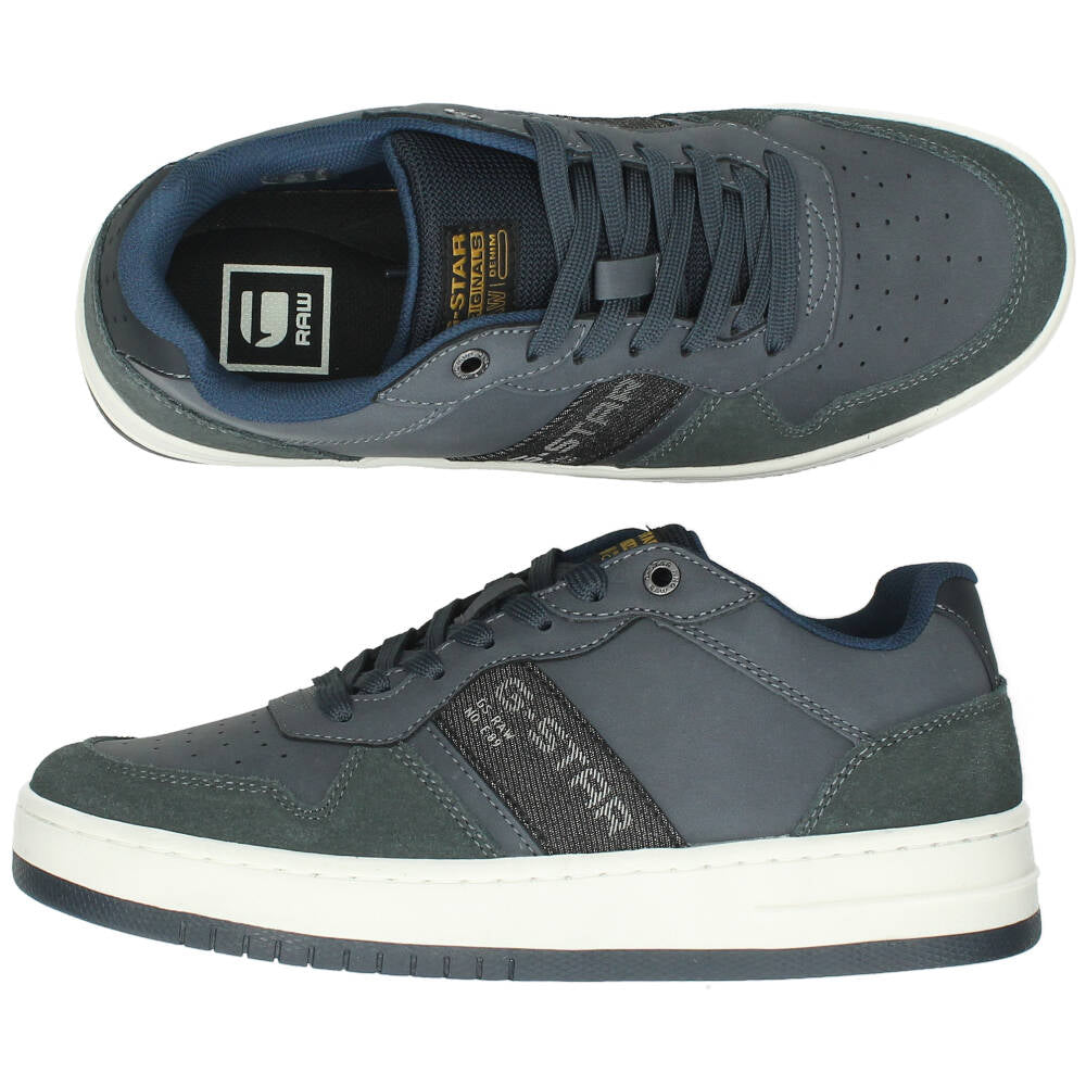 Blauwe sneakers