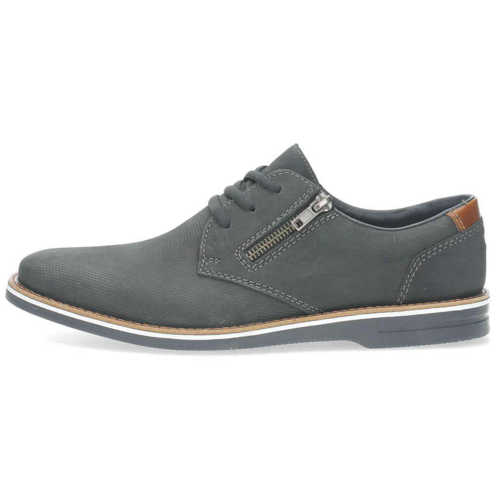 Blauwe veterschoenen