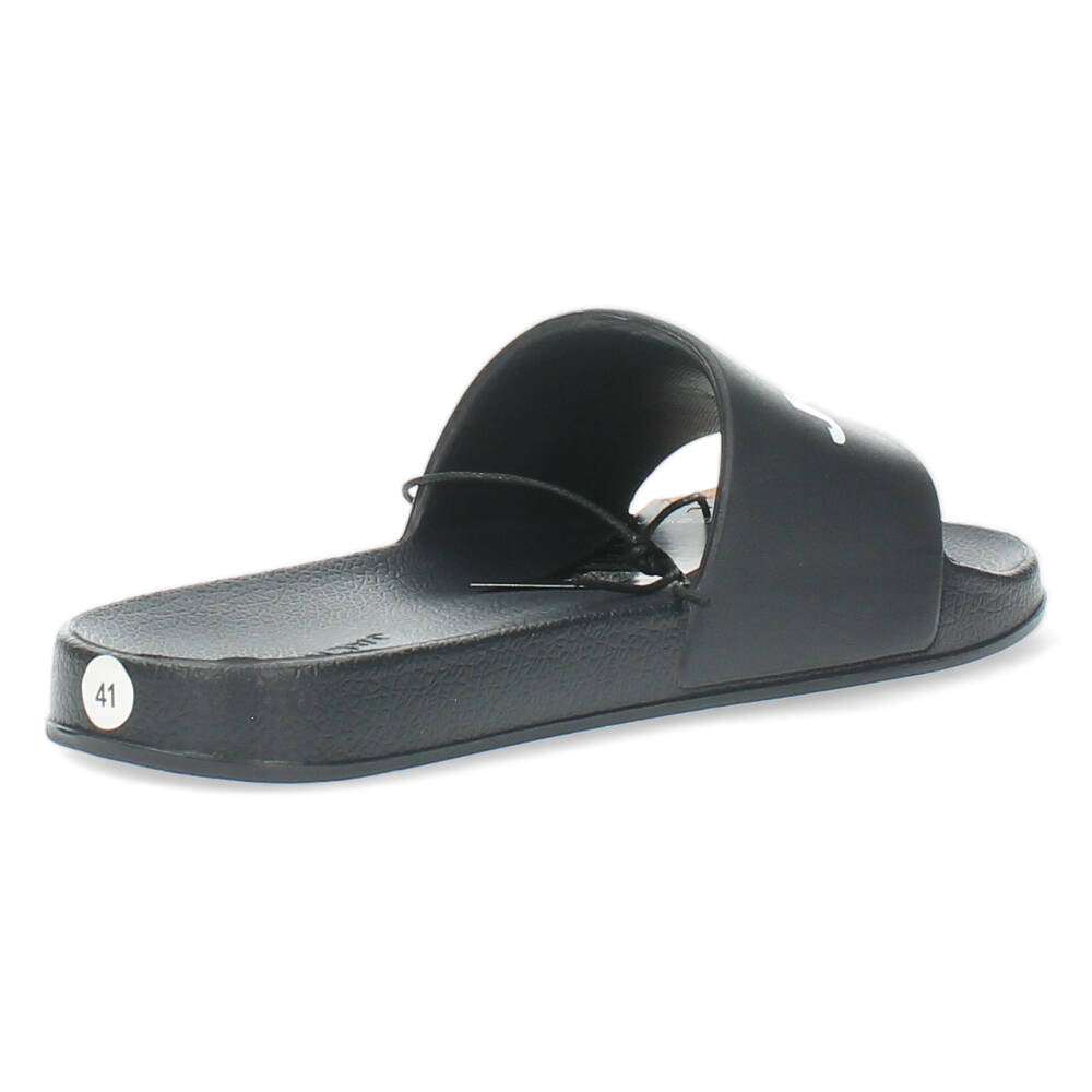 Donkergrijze slippers