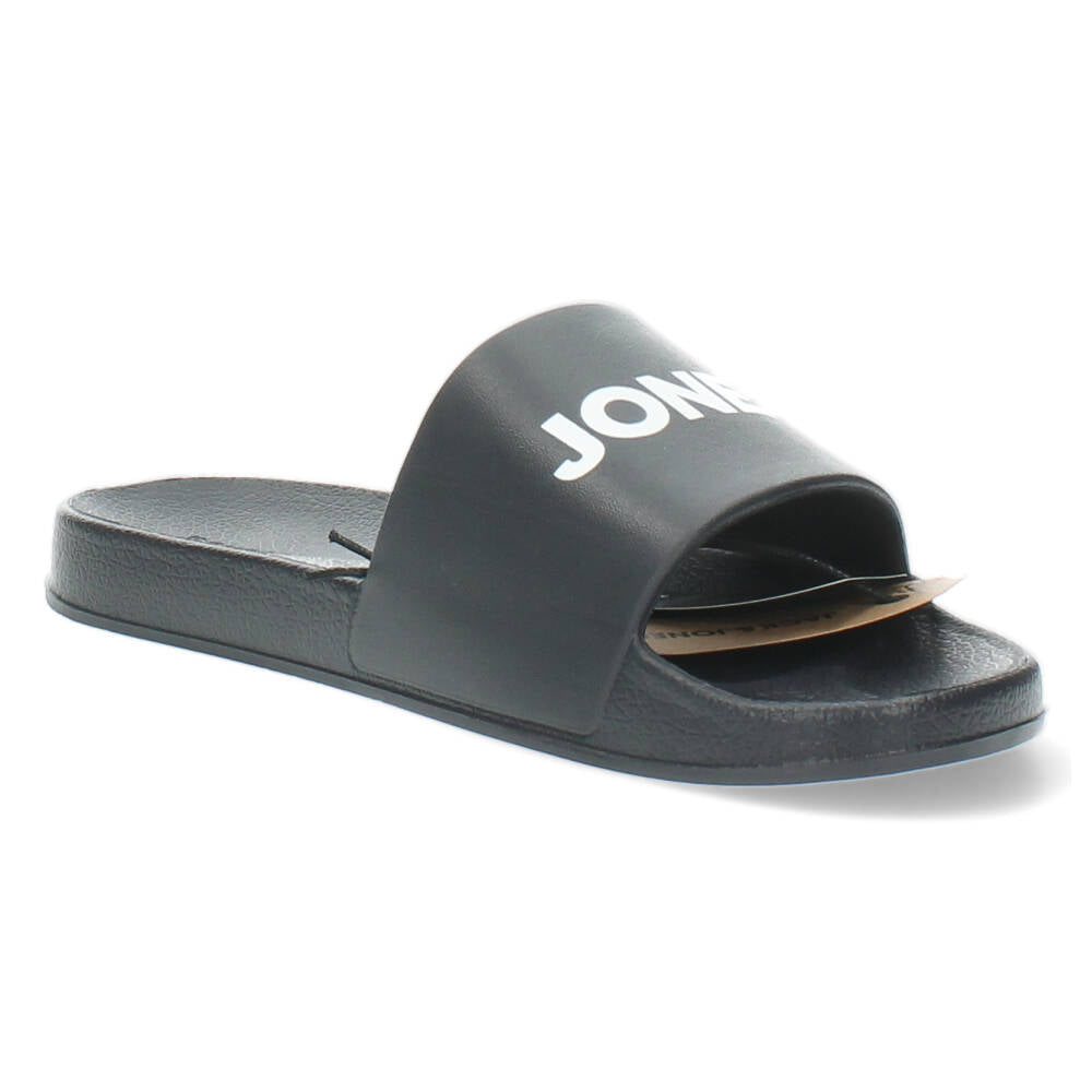 Donkergrijze slippers