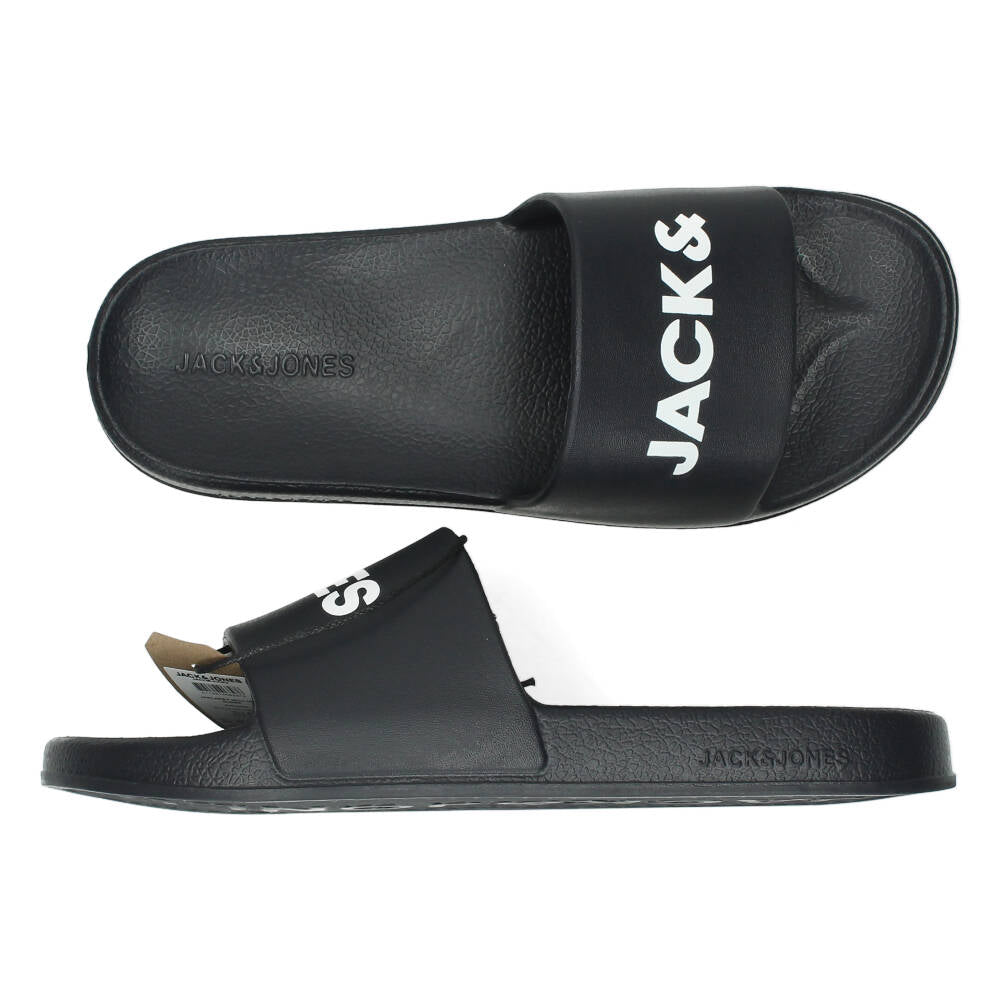 Donkergrijze slippers