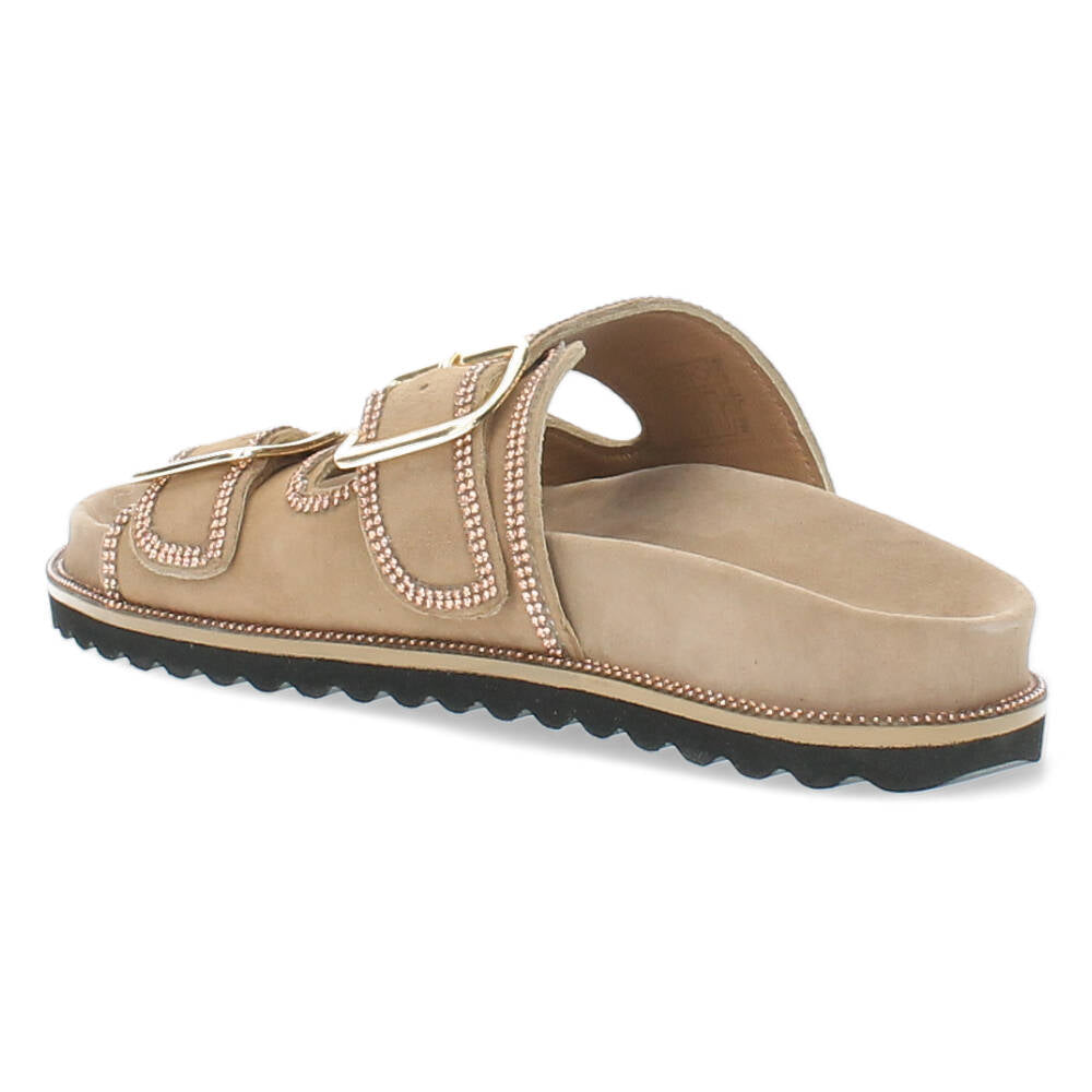 Beige slippers