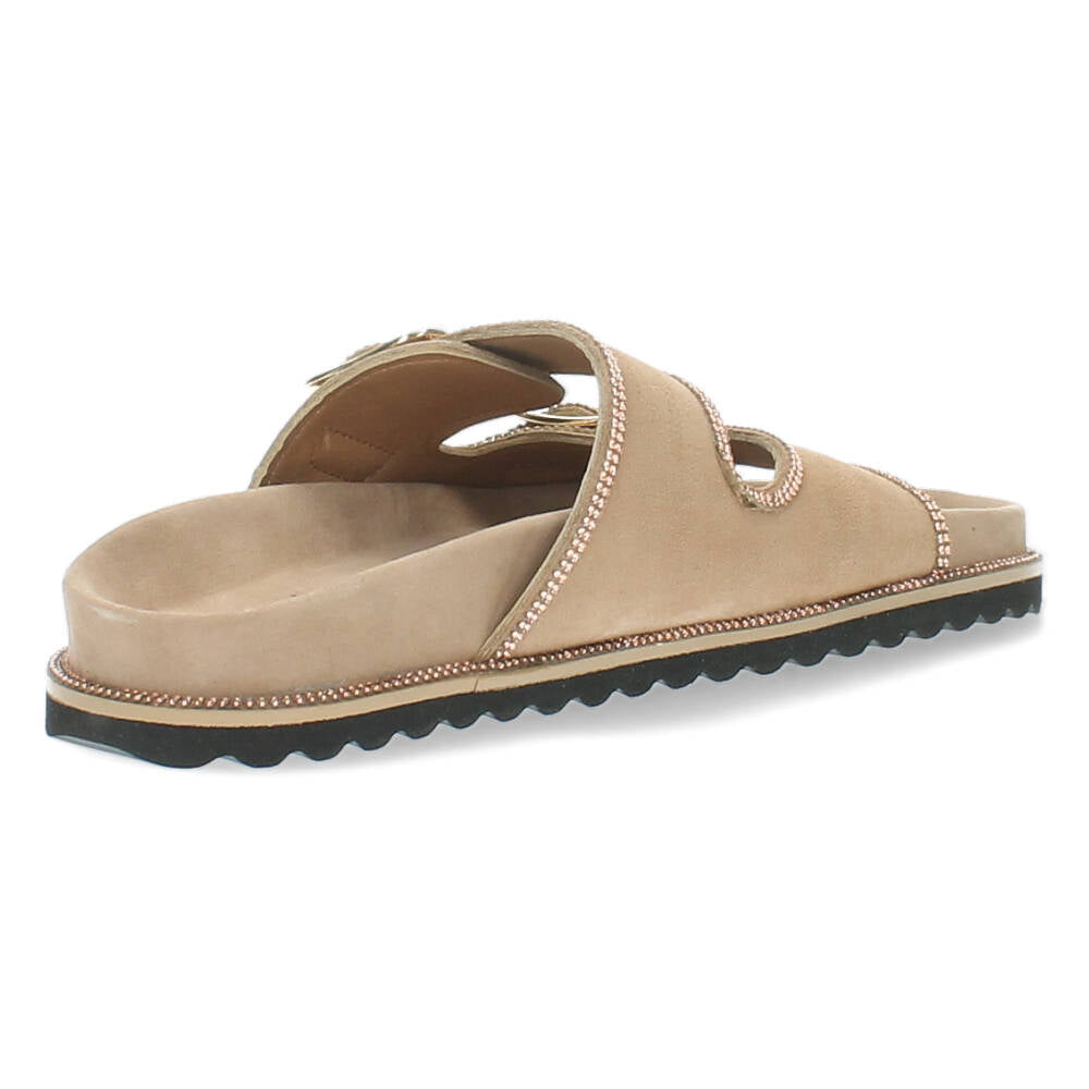 Beige slippers