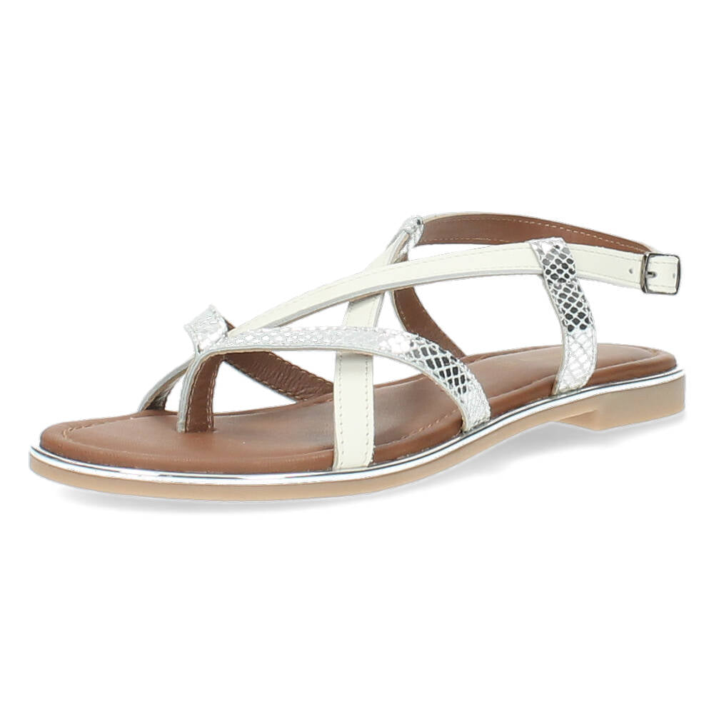 Witte sandalen