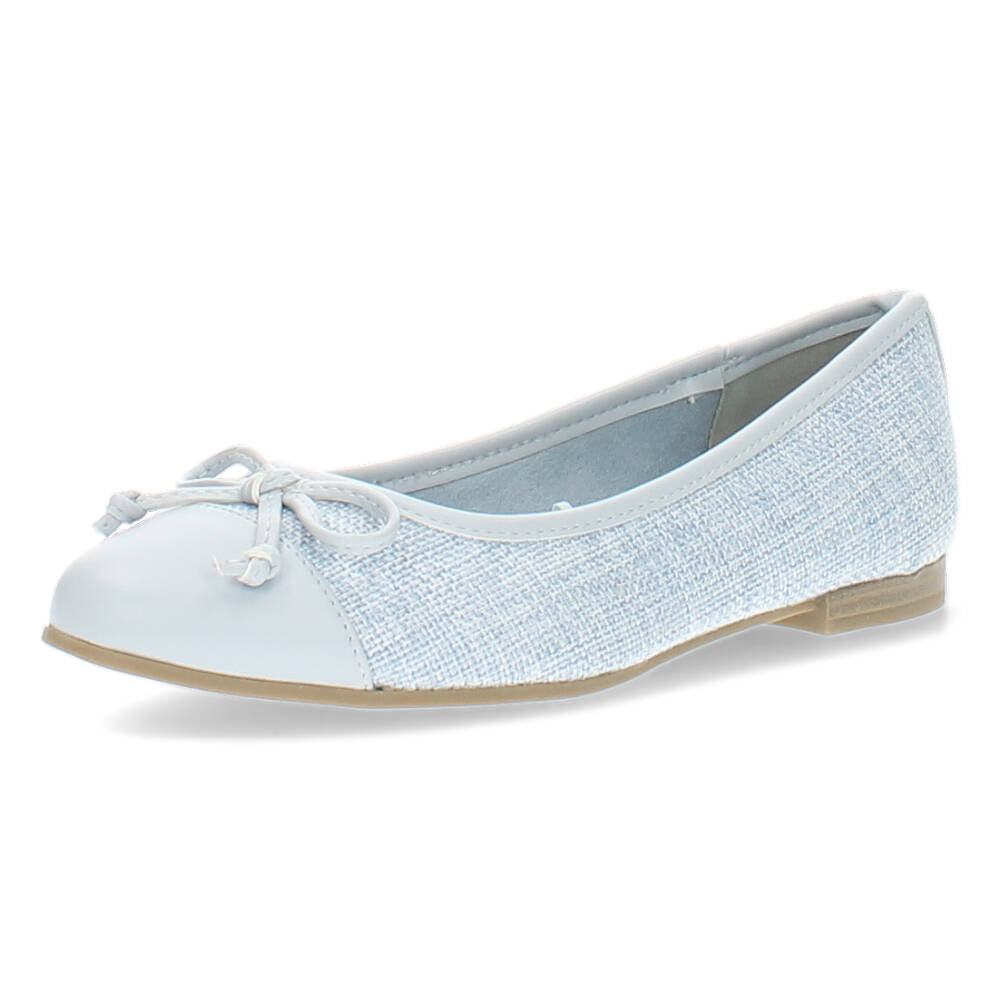 Blauwe ballerina's
