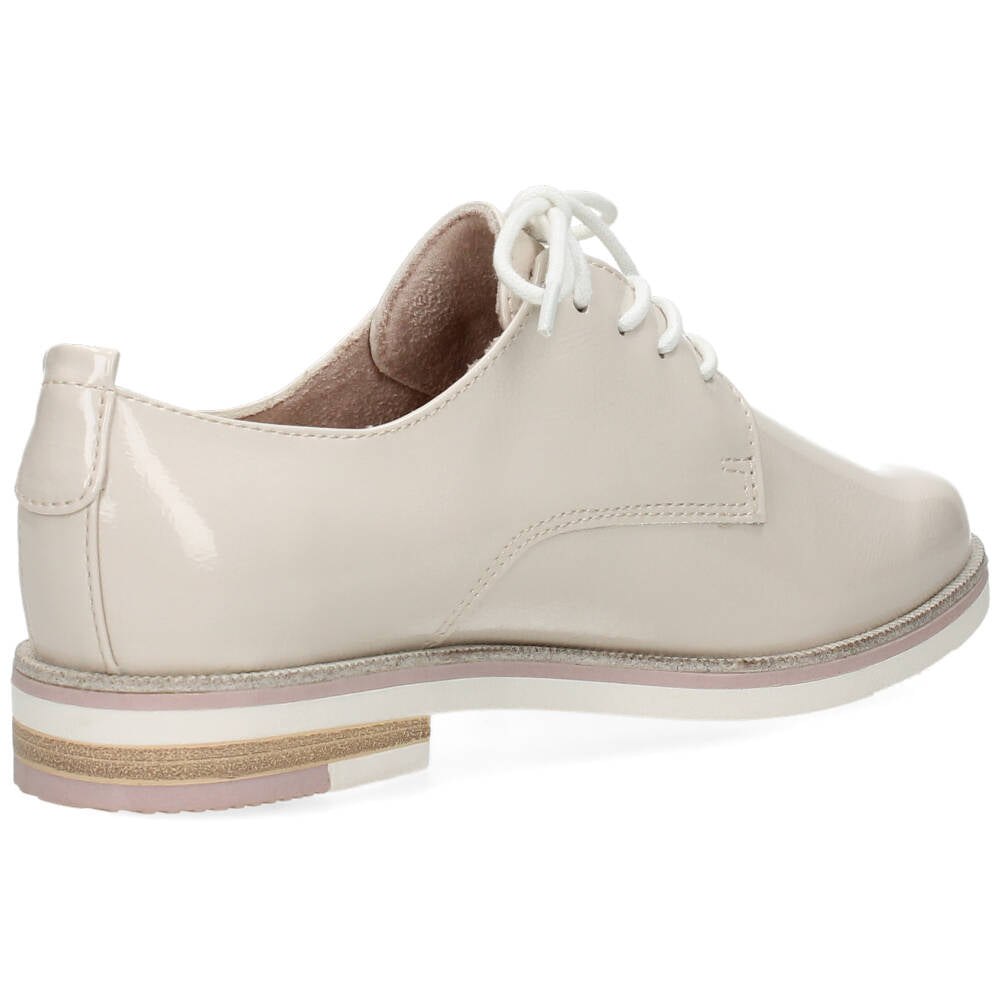 Beige veterschoenen