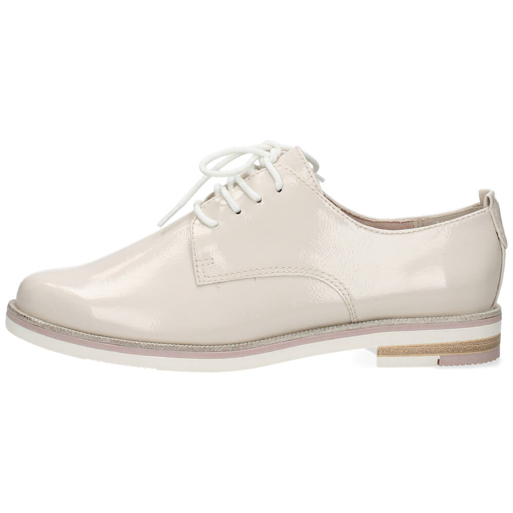 Beige veterschoenen