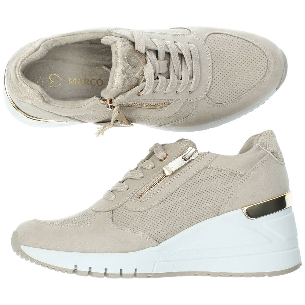 Beige sneakers