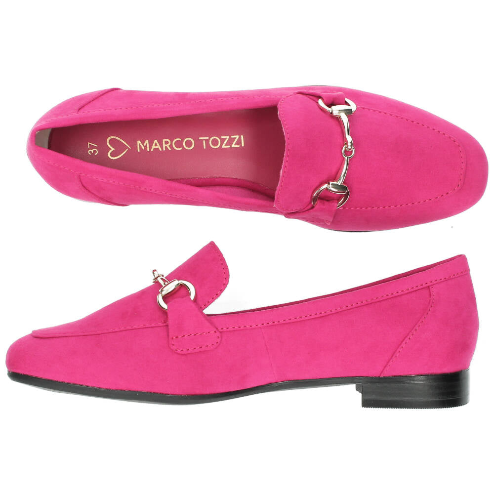 Felroze loafers