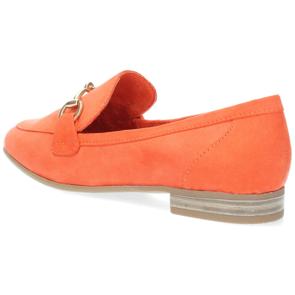 Oranje loafers