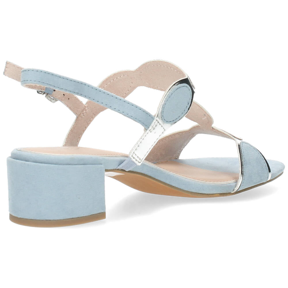 Blauwe sandalen