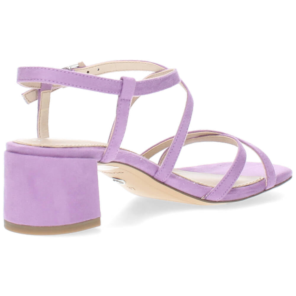 Paarse sandalen