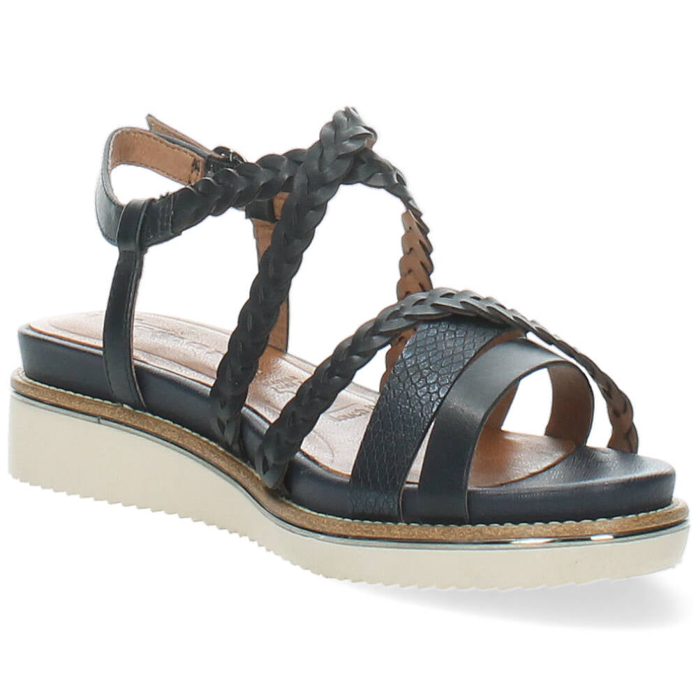 Donkerblauwe sandalen