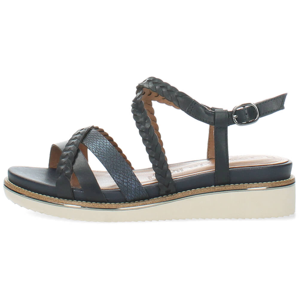 Donkerblauwe sandalen