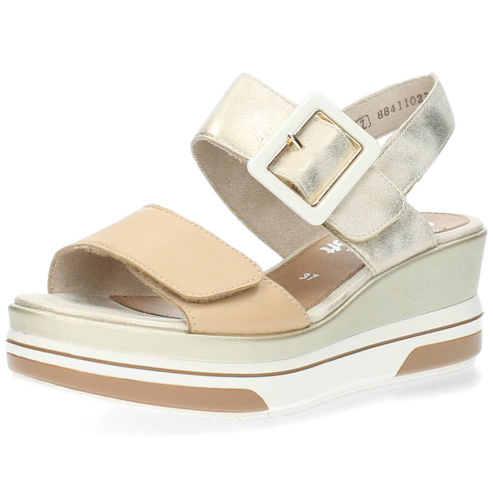 Beige sandalen