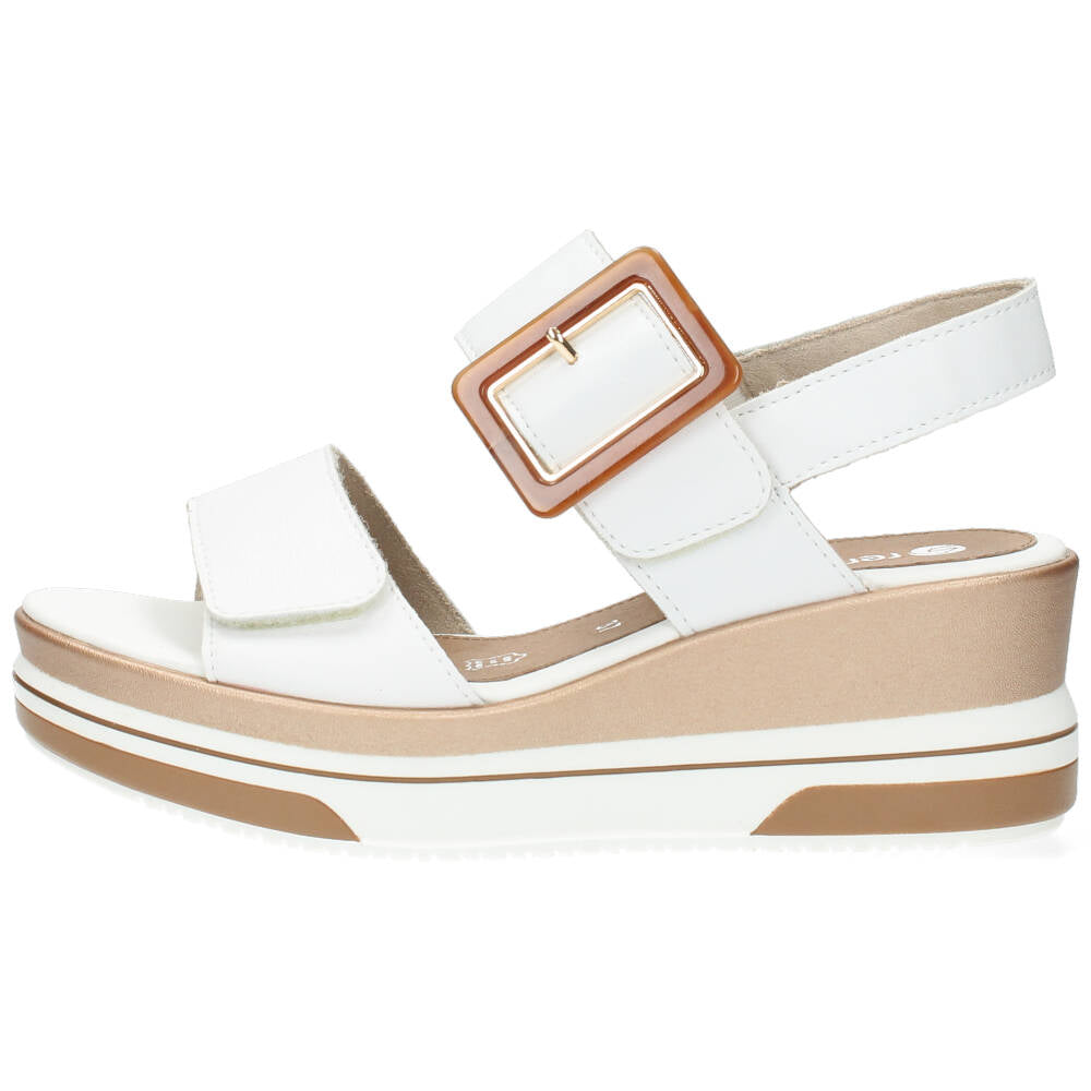 Witte sandalen