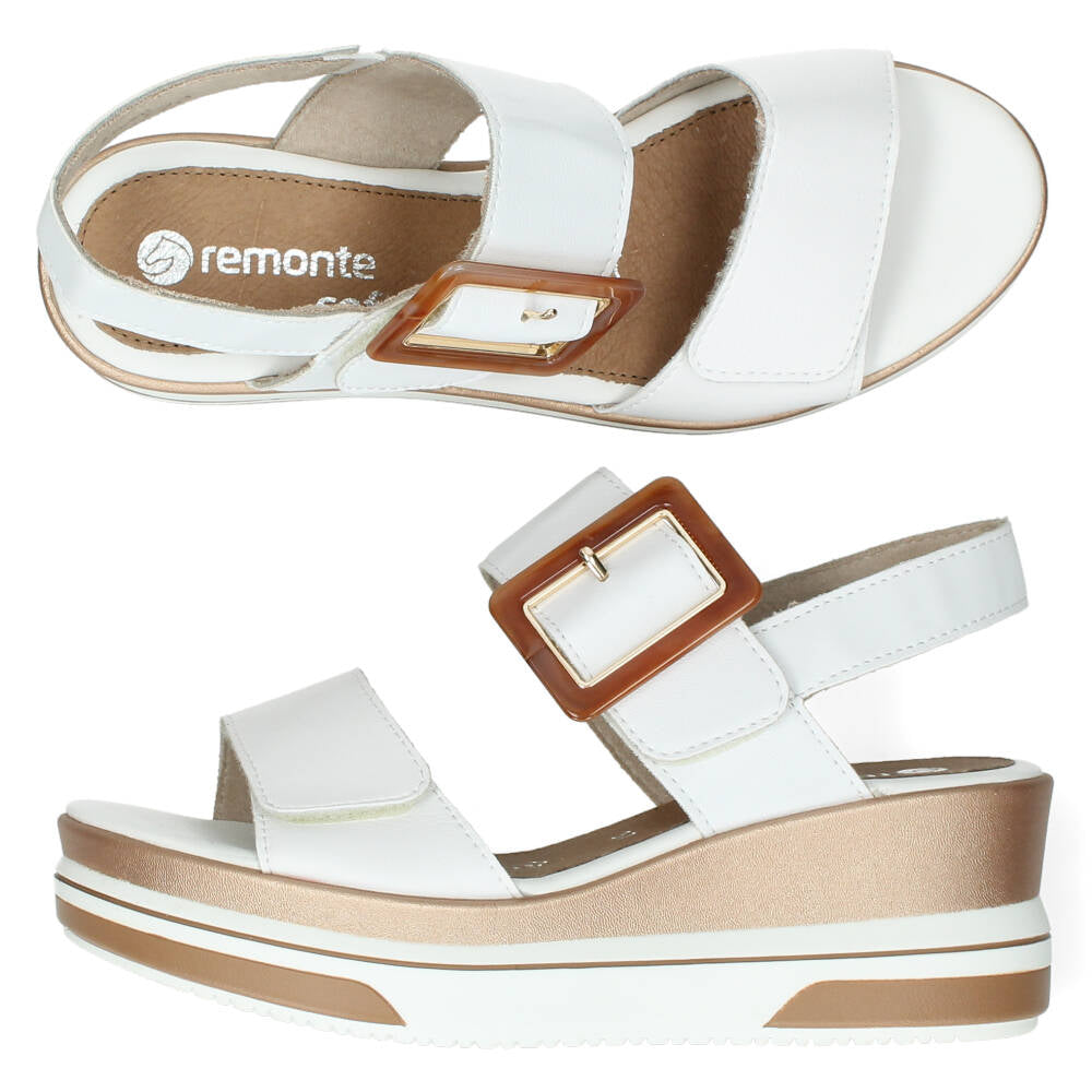 Witte sandalen