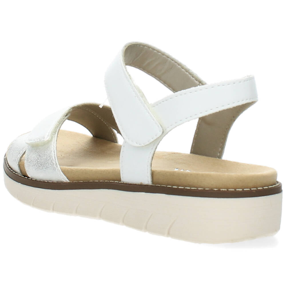 Witte sandalen