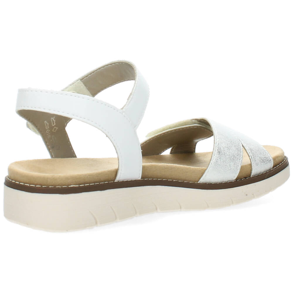 Witte sandalen
