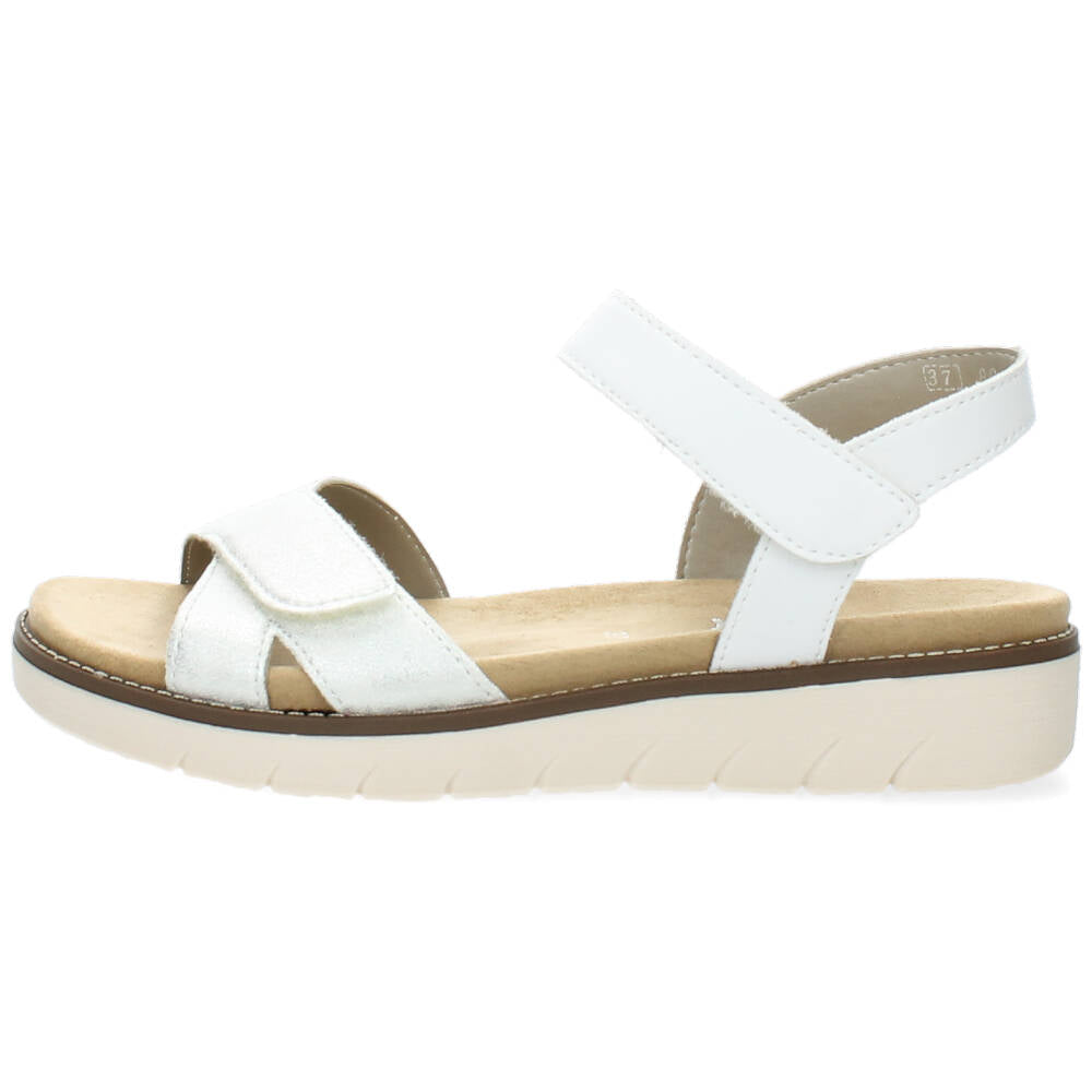 Witte sandalen