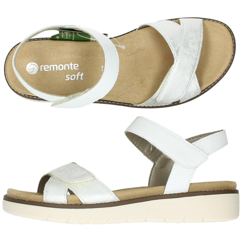 Witte sandalen