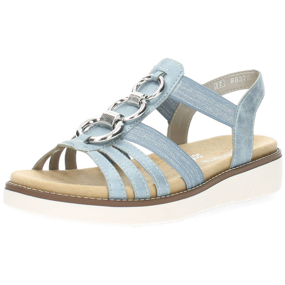 Blauwe sandalen