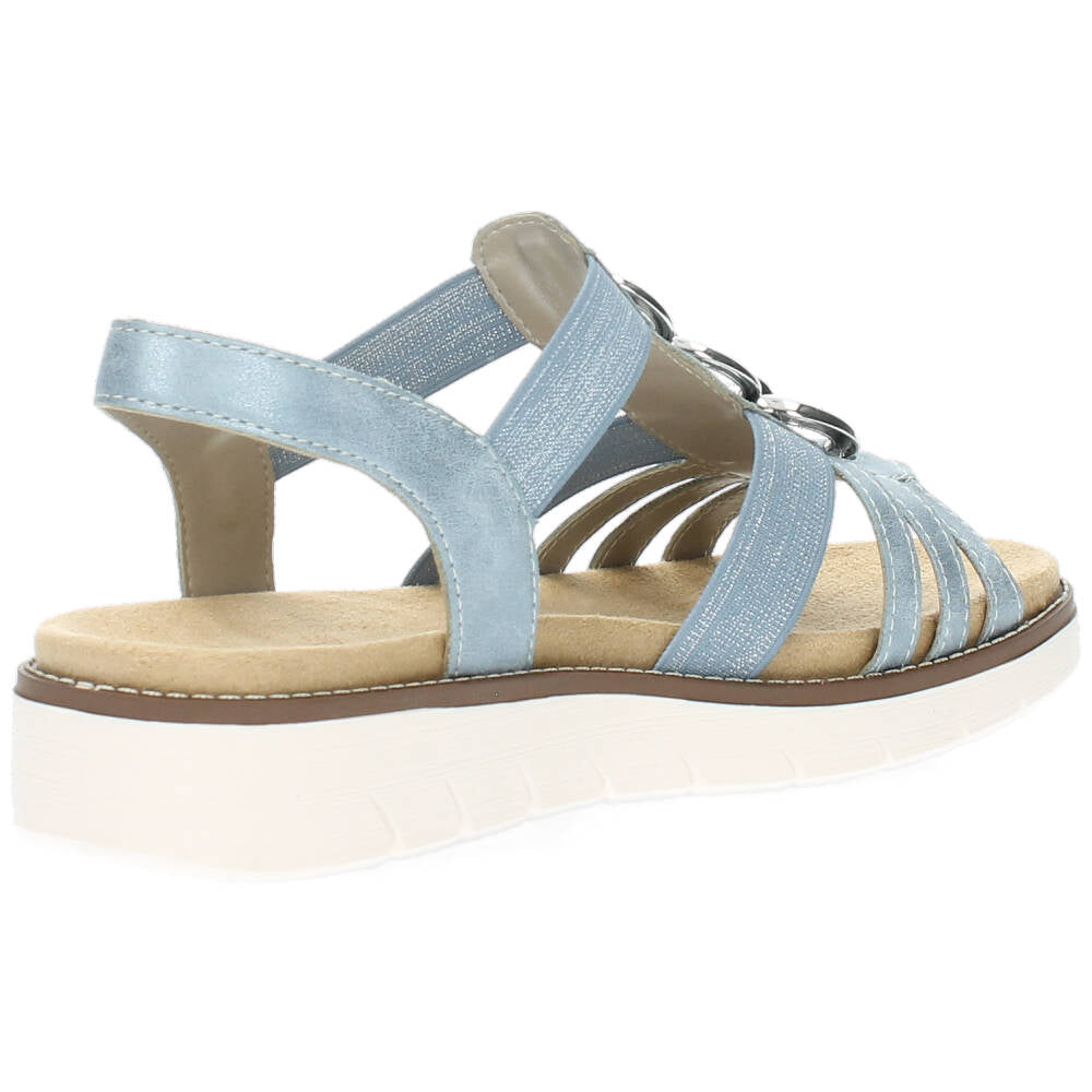 Blauwe sandalen