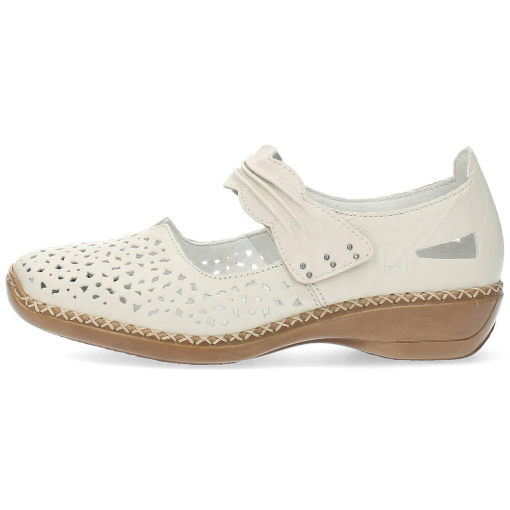 Beige schoenen met velcro