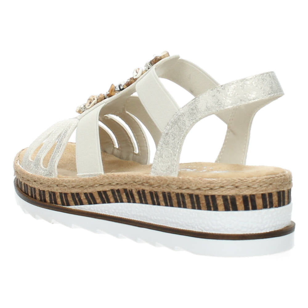 Beige sandalen