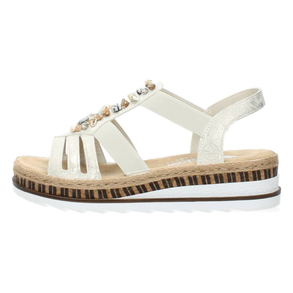 Beige sandalen