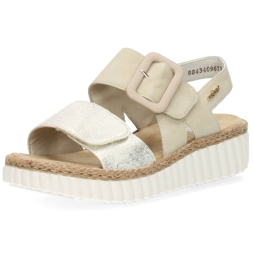 Beige sandalen