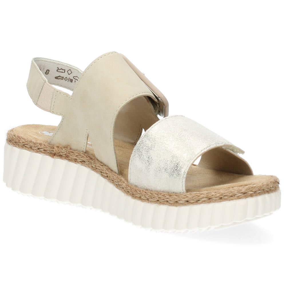 Beige sandalen