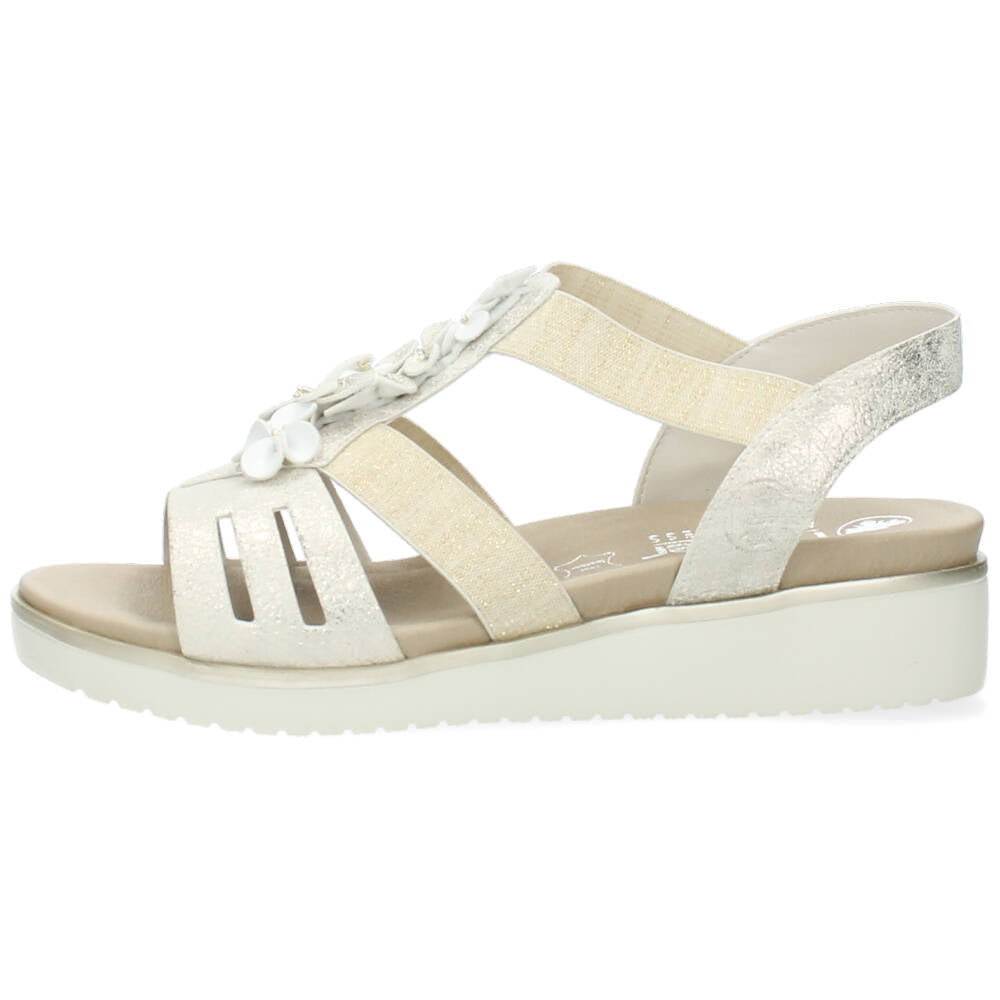 Beige sandalen