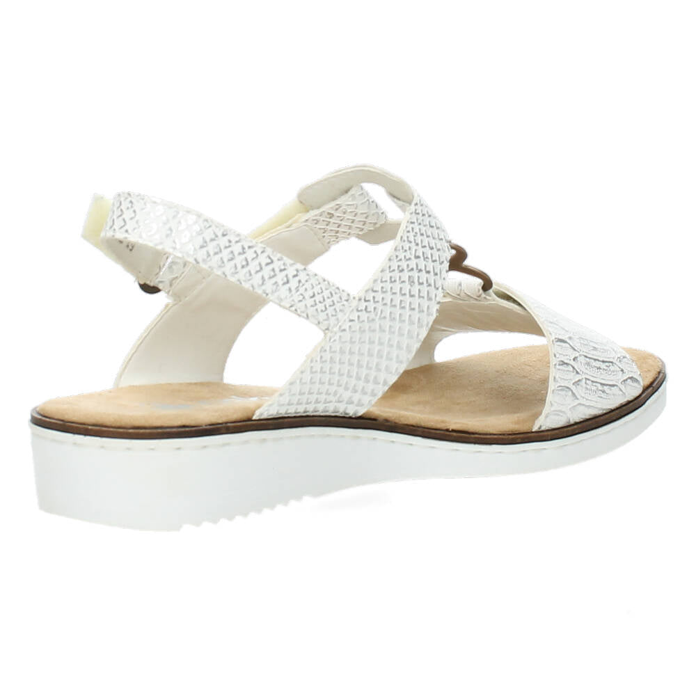 Witte sandalen