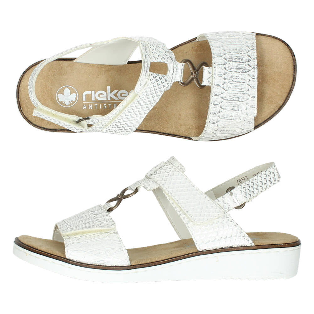 Witte sandalen
