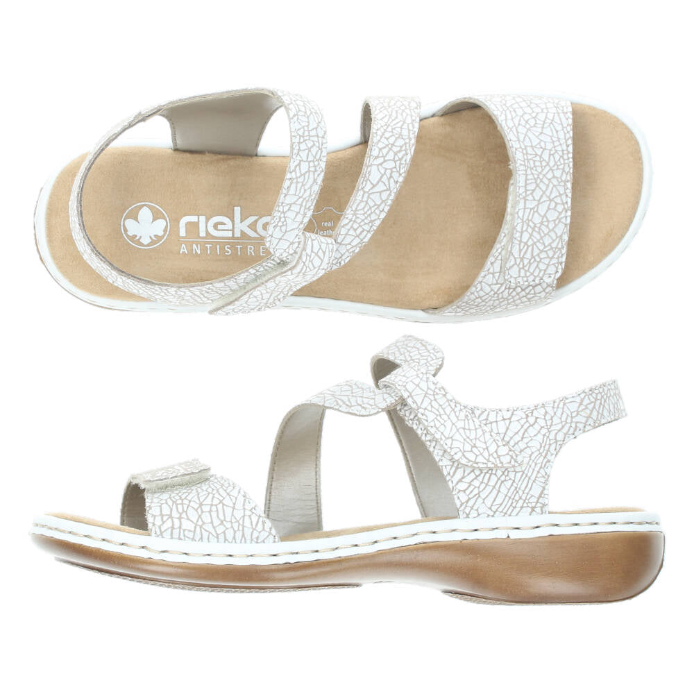 Witte sandalen