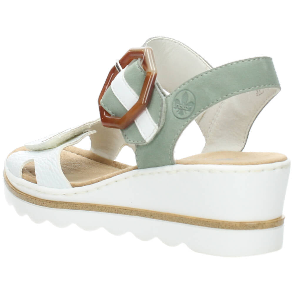 Witte sandalen